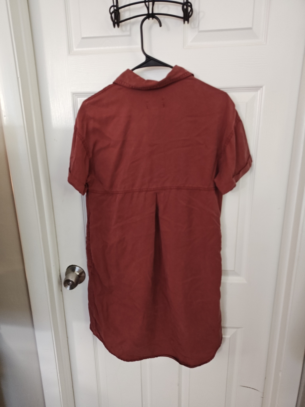 Universal Thread Rust Short-Sleeve Mini Dress - Picture 3 of 3
